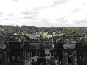 View from the top of Angor Wat