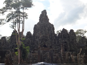 First view of Angkor Thom